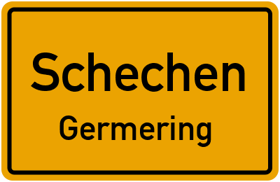 Straßenverzeichnis Schechen Germering