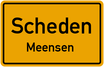 Straßenverzeichnis Scheden Meensen