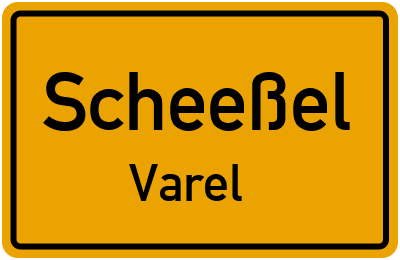 Straßenverzeichnis Scheeßel Varel