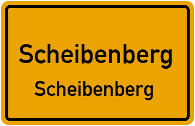 Straßenverzeichnis Scheibenberg Scheibenberg