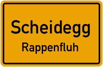 Straßenverzeichnis Scheidegg Rappenfluh