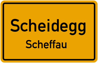Straßenverzeichnis Scheidegg Scheffau