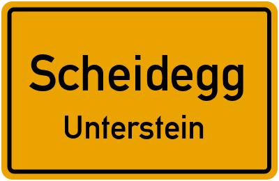 Straßenverzeichnis Scheidegg Unterstein