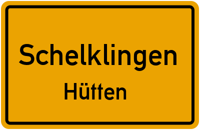 Straßenverzeichnis Schelklingen Hütten