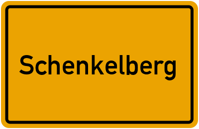 Ortsschild von Gemeinde Schenkelberg in Rheinland-Pfalz
