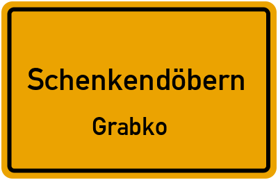 Straßenverzeichnis Schenkendöbern Grabko