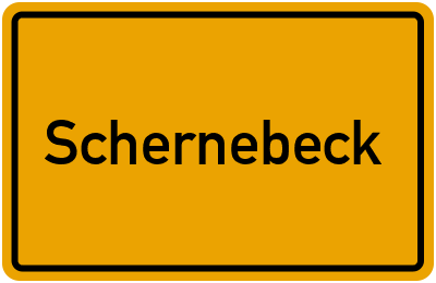 Schernebeck Branchenbuch