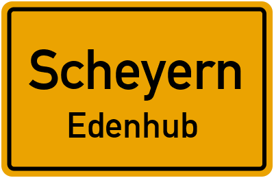 Straßenverzeichnis Scheyern Edenhub