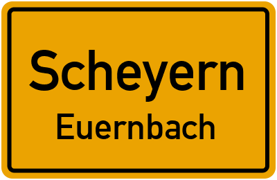 Straßenverzeichnis Scheyern Euernbach