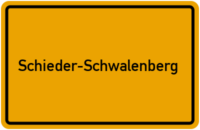 Schieder-Schwalenberg in Nordrhein-Westfalen