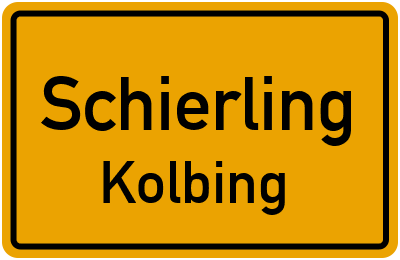 Straßenverzeichnis Schierling Kolbing