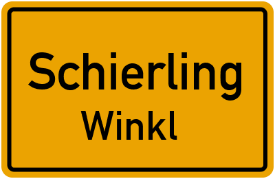 Straßenverzeichnis Schierling Winkl
