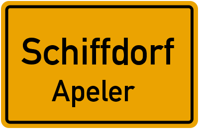 Straßenverzeichnis Schiffdorf Apeler
