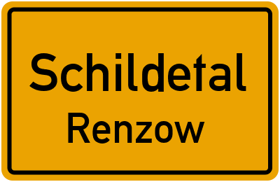 Straßenverzeichnis Schildetal Renzow