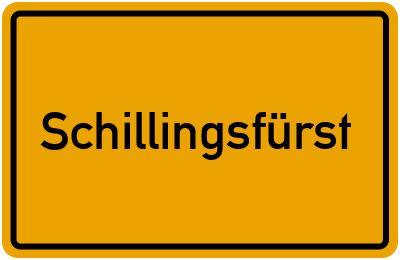 Schillingsfürst in Bayern erkunden