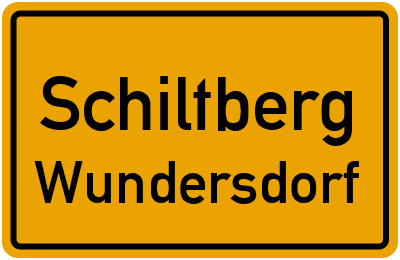 Ortsschild Schiltberg Wundersdorf