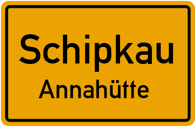 Straßenverzeichnis Schipkau Annahütte