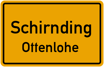 Straßenverzeichnis Schirnding Ottenlohe