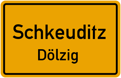 Straßenverzeichnis Schkeuditz Dölzig