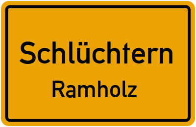 Straßenverzeichnis Schlüchtern Ramholz