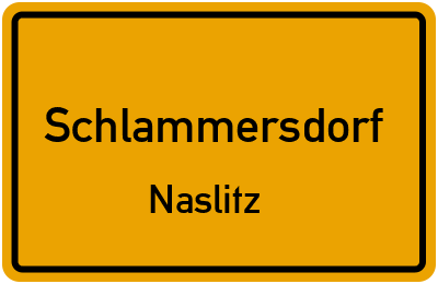 Straßenverzeichnis Schlammersdorf Naslitz