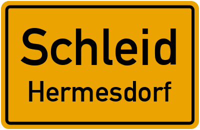Straßenverzeichnis Schleid Hermesdorf