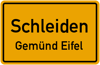 Straßenverzeichnis Schleiden Gemünd Eifel