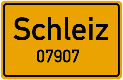 Straßenverzeichnis für 07907 Schleiz
