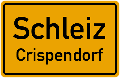 Straßenverzeichnis Schleiz Crispendorf