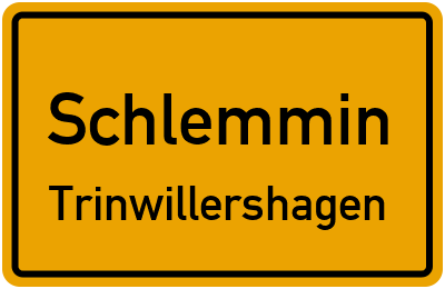 Straßenverzeichnis Schlemmin Trinwillershagen