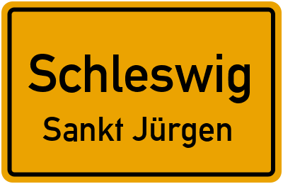 Straßenverzeichnis Schleswig Sankt Jürgen