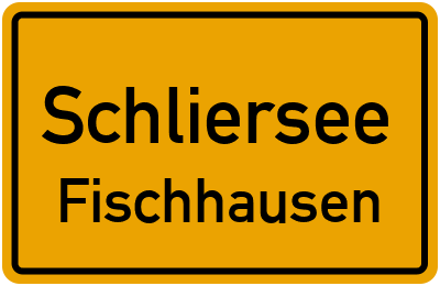 Straßenverzeichnis Schliersee Fischhausen