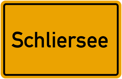 Schliersee in Bayern