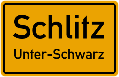 Straßenverzeichnis Schlitz Unter-Schwarz