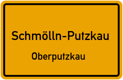 Straßenverzeichnis Schmölln-Putzkau Oberputzkau