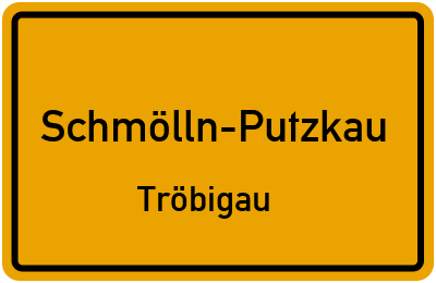 Straßenverzeichnis Schmölln-Putzkau Tröbigau