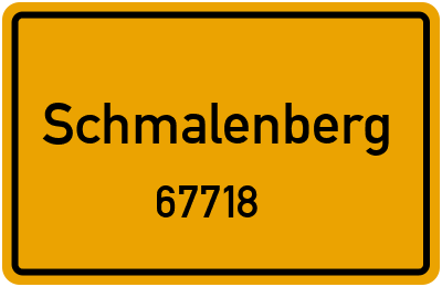 67718 Schmalenberg