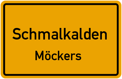 Straßenverzeichnis Schmalkalden Möckers