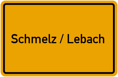 Branchenbuch Schmelz / Lebach, Saarland