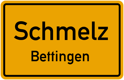 Straßenverzeichnis Schmelz Bettingen