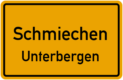 Straßenverzeichnis Schmiechen Unterbergen