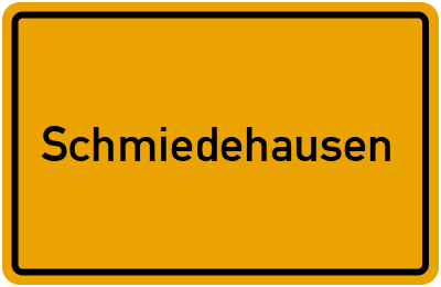 Schmiedehausen in Thüringen