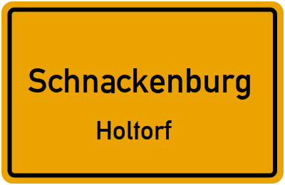 Straßenverzeichnis Schnackenburg Holtorf