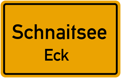 Straßenverzeichnis Schnaitsee Eck