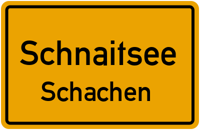 Straßenverzeichnis Schnaitsee Schachen