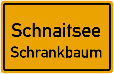 Straßenverzeichnis Schnaitsee Schrankbaum