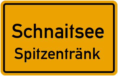 Straßenverzeichnis Schnaitsee Spitzentränk