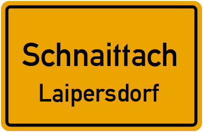 Straßenverzeichnis Schnaittach Laipersdorf
