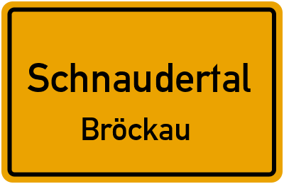 Straßenverzeichnis Schnaudertal Bröckau