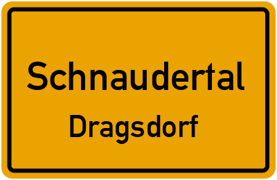 Straßenverzeichnis Schnaudertal Dragsdorf